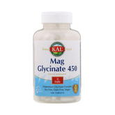 KAL, Magnesium Glycinate, 450 mg, 180 Tablets